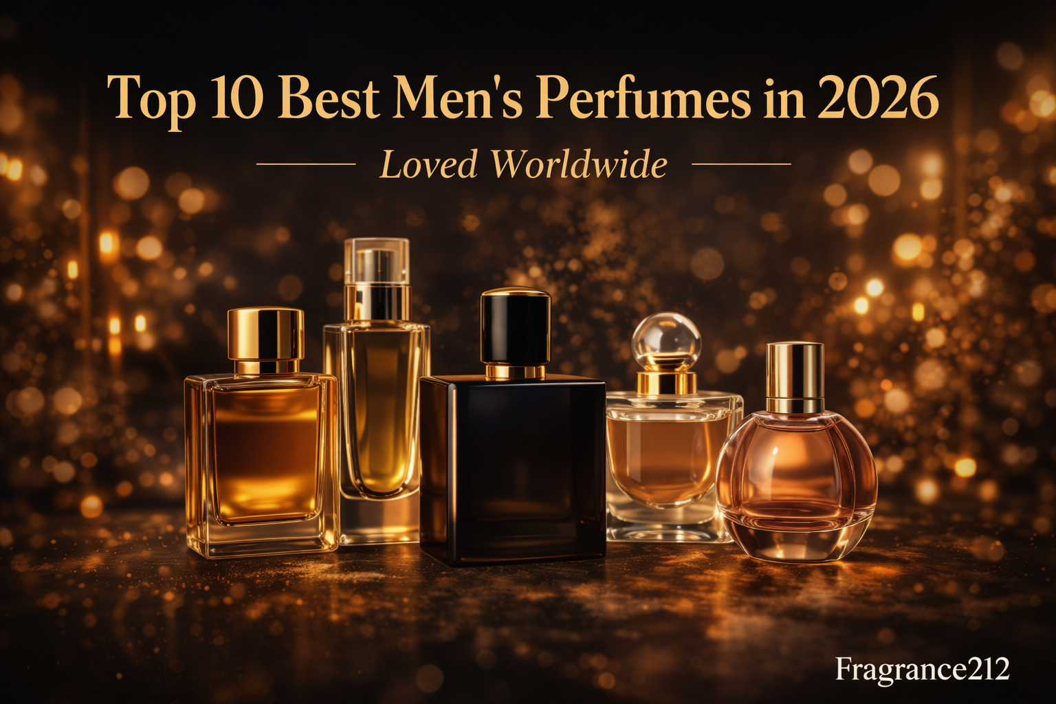 Top 10 Best Men's Perfumes Loved Worldwide