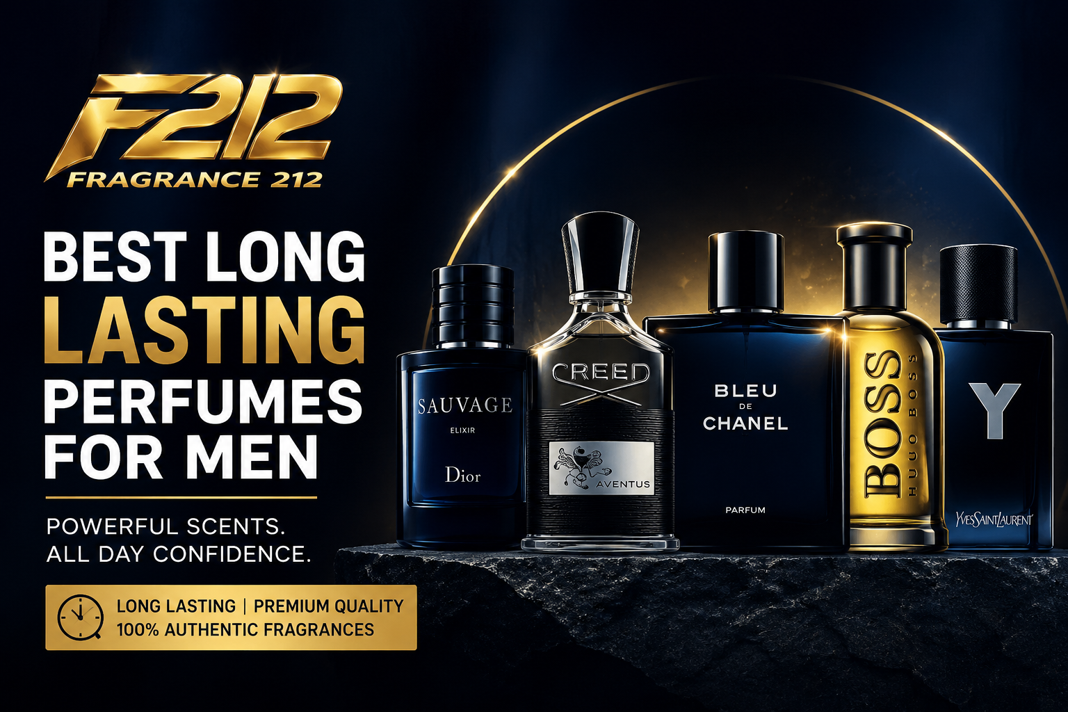 Best long lasting luxury perfumes for men collection