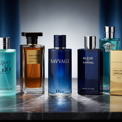 Luxury Men’s Cologne Collection Featuring Top Designer Fragrances