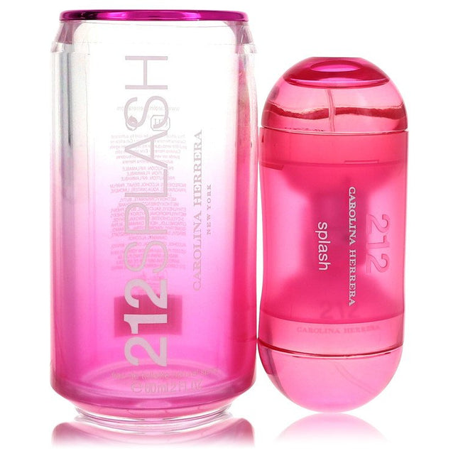 212 Splash Eau De Toilette Spray (Pink) By Carolina Herrera 2 oz Eau De Toilette Spray Eau De Toilette Spray (Pink) for women product image