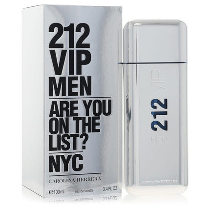 212 Vip Eau De Toilette Spray By Carolina Herrera 3.4 oz Eau De Toilette Spray Eau De Toilette Spray for men product image