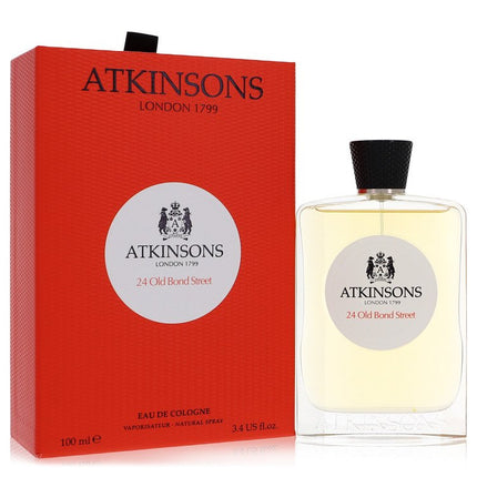 24 Old Bond Street Eau De Cologne Spray By Atkinsons 3.3 oz Eau De Cologne Spray Eau De Cologne Spray for men product image