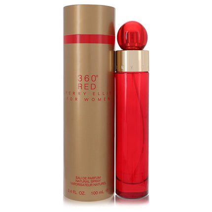 Perry Ellis 360 Red Eau De Parfum Spray By Perry Ellis 3.4 oz Eau De Parfum Spray Eau De Parfum Spray for women product image