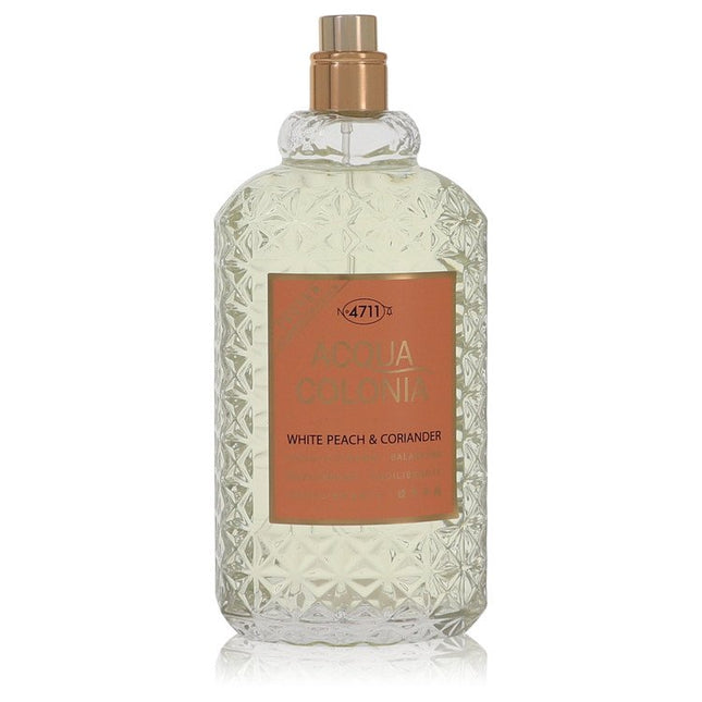 4711 Acqua Colonia White Peach & Coriander Eau De Cologne Spray (Unisex Tester) By 4711 5.7 oz Eau De Cologne Spray Eau De Cologne Spray (Unisex Tester) unisex fragrance...
