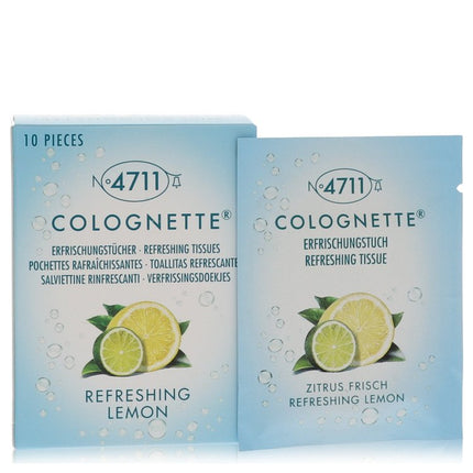 4711 Colognette Refreshing Lemon Box Of 10 Refreshing Tissues By 4711 -- Box Of 10 Refreshing Tissues Box Of 10 Refreshing Tissues for men product image