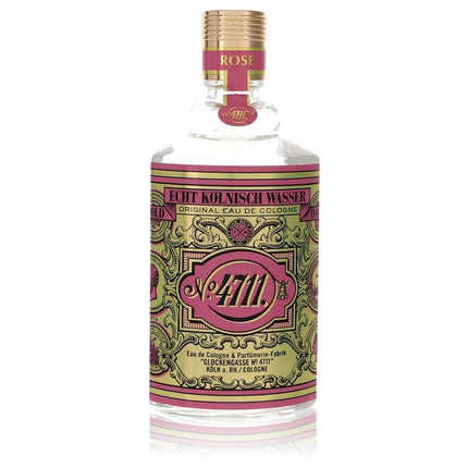 4711 Floral Collection Rose Eau De Cologne Spray (Unisex Tester) By 4711 3.4 oz Eau De Cologne Spray Eau De Cologne Spray (Unisex Tester) unisex fragrance product image