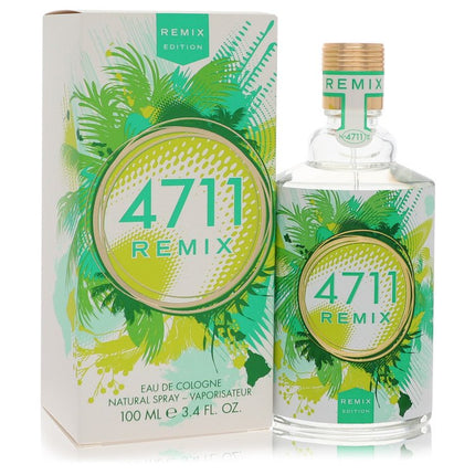 4711 Remix Green Oasis Eau De Cologne Spray (Unisex) By 4711 3.4 oz Eau De Cologne Spray Eau De Cologne Spray (Unisex) unisex fragrance product image