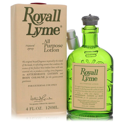 Royall Lyme All Purpose Lotion / Cologne By Royall Fragrances 4 oz All Purpose Lotion / Cologne All Purpose Lotion / Cologne for men product image