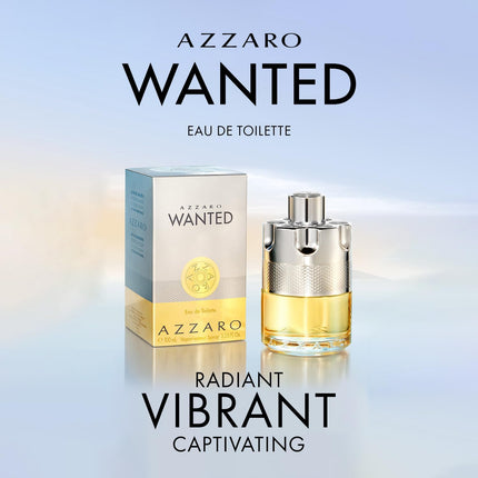 Azzaro Wanted Eau de Toilette - Vibrant & Irresistible 3.3 Fl. Oz