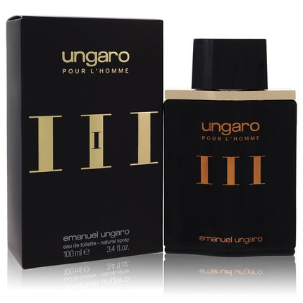 Ungaro Iii Eau De Toilette Spray (New Packaging) By Ungaro 3.4 oz Eau De Toilette Spray Eau De Toilette Spray (New Packaging) for men product image