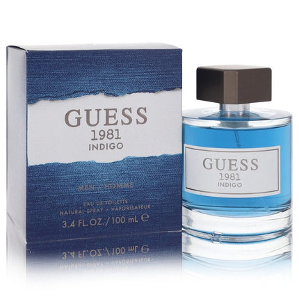 Guess 1981 Indigo Eau De Toilette Spray (Tester) By Guess 3.4 oz Eau De Toilette Spray Eau De Toilette Spray (Tester) for men product image