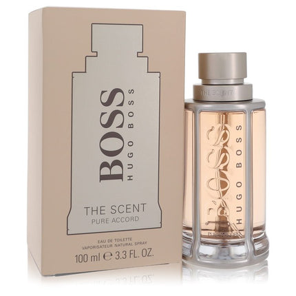 Boss The Scent Pure Accord Eau De Toilette Spray By Hugo Boss 1.6 oz Eau De Toilette Spray Eau De Toilette Spray for men product image