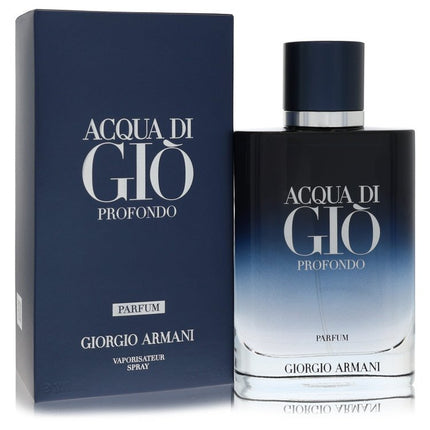 Acqua Di Gio Profondo Parfum Spray By Giorgio Armani 3.3 oz Parfum Spray Parfum Spray for men product image