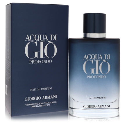 Acqua Di Gio Profondo Eau De Parfum Spray Refillable By Giorgio Armani 3.3 oz Eau De Parfum Spray Refillable Eau De Parfum Spray Refillable for men product image