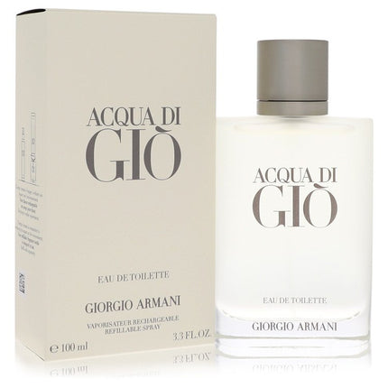 Acqua Di Gio Eau De Toilette Spray Refillable By Giorgio Armani 3.4 oz Eau De Toilette Spray Refillable Eau De Toilette Spray Refillable for men product image