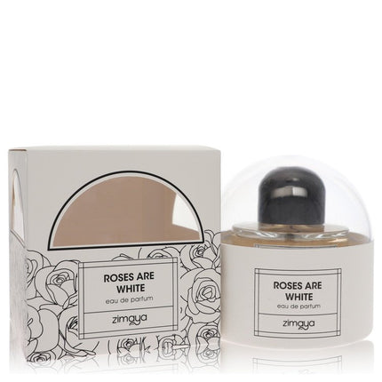 Afnan Zimaya Roses Are White Eau De Parfum Spray (Unisex) By Afnan 3.4 oz Eau De Parfum Spray Eau De Parfum Spray (Unisex) unisex fragrance product image