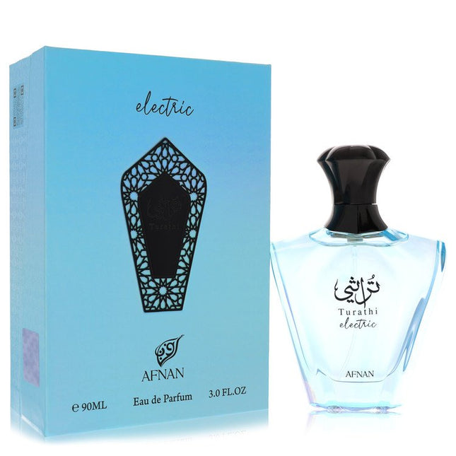 Afnan Turathi Electric Eau De Parfum Spray (Unisex) By Afnan 3 oz Eau De Parfum Spray Eau De Parfum Spray (Unisex) unisex fragrance product image