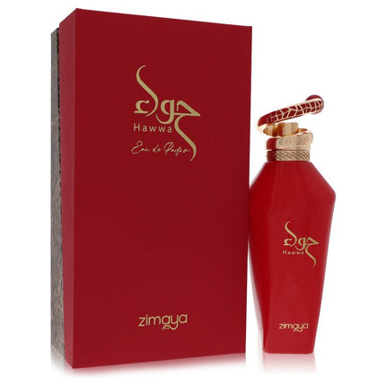 Afnan Zimaya Hawwa Red Eau De Parfum Spray (Unisex) By Afnan 3.4 oz Eau De Parfum Spray Eau De Parfum Spray (Unisex) unisex fragrance product image