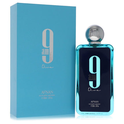 Afnan 9Am Dive Eau De Parfum Spray (Unisex) By Afnan 3.4 oz Eau De Parfum Spray Eau De Parfum Spray (Unisex) unisex fragrance product image