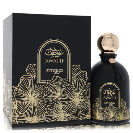 Afnan Zimaya Awatif Black Eau De Parfum Spray By Afnan 3.4 oz Eau De Parfum Spray Eau De Parfum Spray for women product image