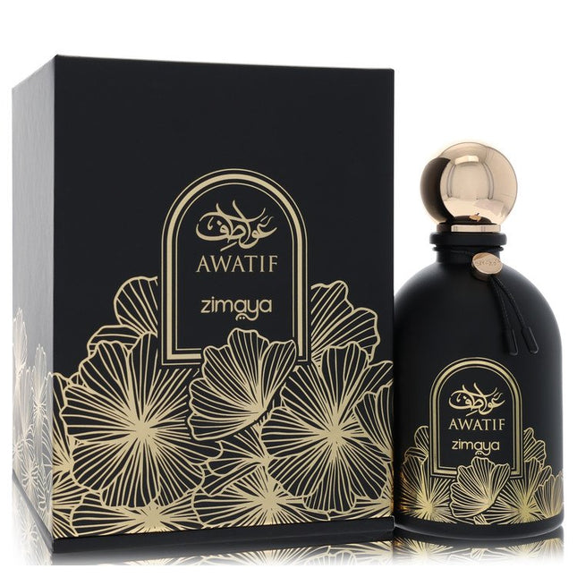 Afnan Zimaya Awatif Black Eau De Parfum Spray By Afnan 3.4 oz Eau De Parfum Spray Eau De Parfum Spray for women product image