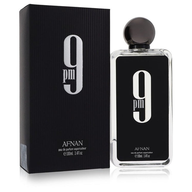 Afnan 9Pm Eau De Parfum Spray (Unisex) By Afnan 3.4 oz Eau De Parfum Spray Eau De Parfum Spray (Unisex) unisex fragrance product image