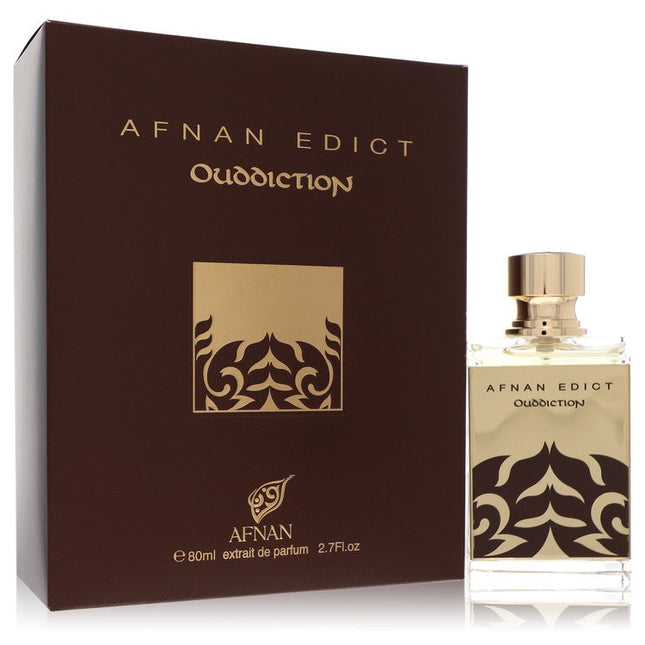 Afnan Edict Ouddiction Extrait De Parfum Spray (Unisex) By Afnan 2.7 oz Extrait De Parfum Spray Extrait De Parfum Spray (Unisex) unisex fragrance product image