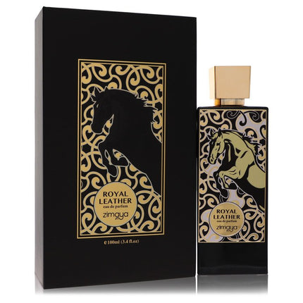 Afnan Zimaya Royal Leather Eau De Parfum Spray (Unisex) By Afnan 3.4 oz Eau De Parfum Spray Eau De Parfum Spray (Unisex) unisex fragrance product image
