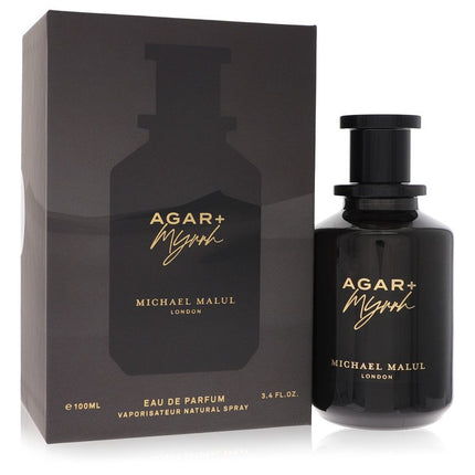 Michael Malul Agar + Myrrh Eau De Parfum Spray (Unisex) By Michael Malul 3.4 oz Eau De Parfum Spray Eau De Parfum Spray (Unisex) unisex fragrance product image