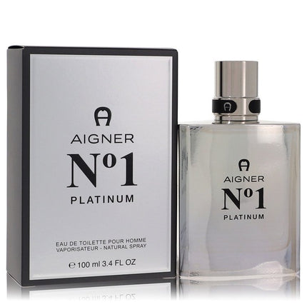 Aigner No. 1 Platinum Eau De Toilette Spray By Etienne Aigner 3.4 oz Eau De Toilette Spray Eau De Toilette Spray for men product image