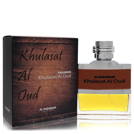 Al Haramain Khulasat Al Oud Eau De Parfum Spray (Unisex) By Al Haramain 3.4 oz Eau De Parfum Spray Eau De Parfum Spray (Unisex) unisex fragrance product image