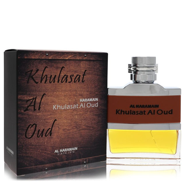Al Haramain Khulasat Al Oud Eau De Parfum Spray (Unisex) By Al Haramain 3.4 oz Eau De Parfum Spray Eau De Parfum Spray (Unisex) unisex fragrance product image