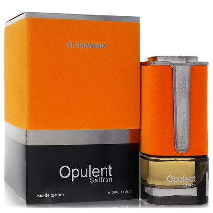 Al Haramain Opulent Saffron Eau De Parfum Spray (Unisex) By Al Haramain 3.3 oz Eau De Parfum Spray Eau De Parfum Spray (Unisex) unisex fragrance product image