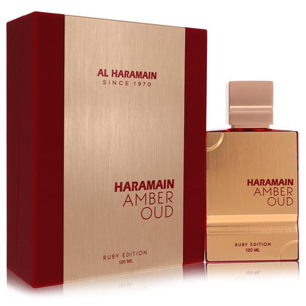 Al Haramain Amber Oud Ruby Eau De Parfum Spray (Unisex) By Al Haramain 4 oz Eau De Parfum Spray Eau De Parfum Spray (Unisex) unisex fragrance product image