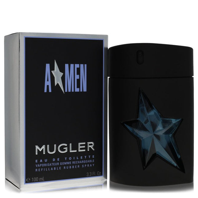 Angel Eau De Toilette Spray Refillable (Rubber) By Thierry Mugler 3.4 oz Eau De Toilette Spray Refillable Eau De Toilette Spray Refillable (Rubber) for men product image