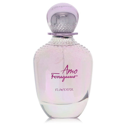 Amo Flowerful Eau De Toilette Spray (Tester) By Salvatore Ferragamo 3.4 oz Eau De Toilette Spray Eau De Toilette Spray (Tester) for women product image