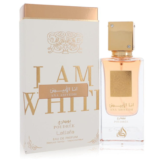 Ana Abiyedh I Am White Poudree Eau De Parfum Spray (Unisex) By Lattafa 2 oz Eau De Parfum Spray Eau De Parfum Spray (Unisex) unisex fragrance product image