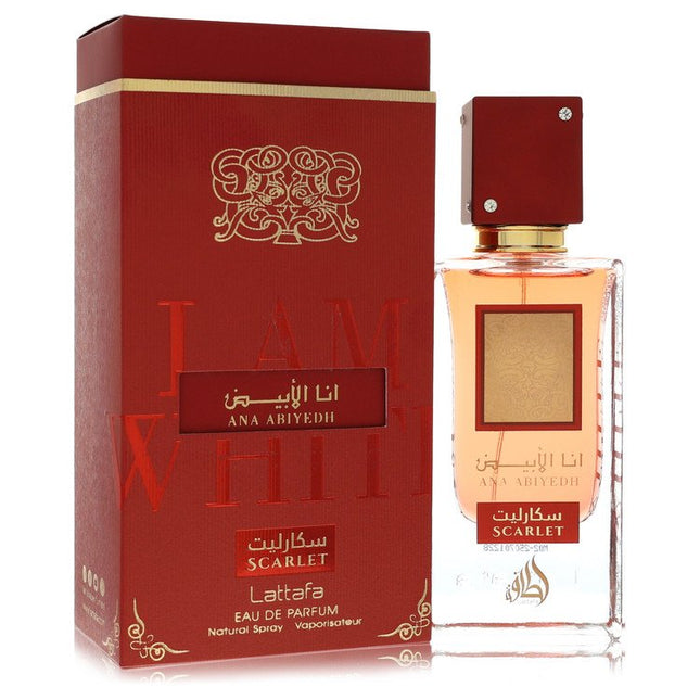Ana Abiyedh I Am White Scarlet Eau De Parfum Spray (Unisex) By Lattafa 2 oz Eau De Parfum Spray Eau De Parfum Spray (Unisex) unisex fragrance product image