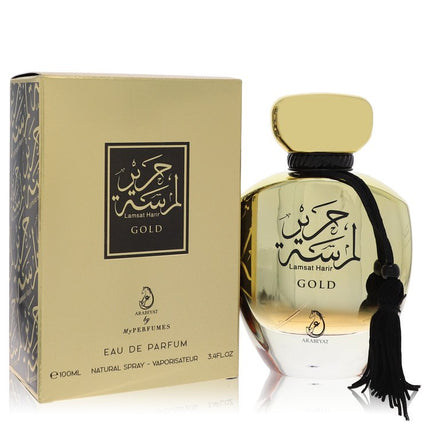Arabiyat Lamsat Harir Gold Eau De Parfum Spray By My Perfumes 3.4 oz Eau De Parfum Spray Eau De Parfum Spray for women product image