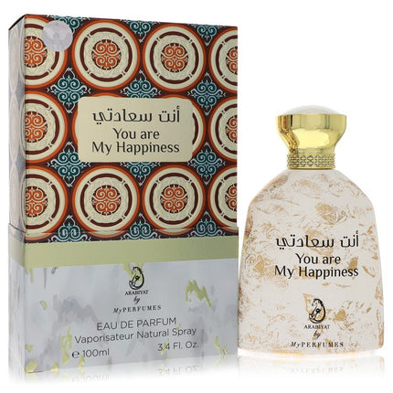 Arabiyat You Are My Happiness Eau De Parfum Spray (Unisex) By My Perfumes 3.4 oz Eau De Parfum Spray Eau De Parfum Spray (Unisex) unisex fragrance product image