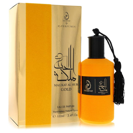 Arabiyat Malikat Al Hub Gold Eau De Parfum Spray (Unisex) By My Perfumes 3.4 oz Eau De Parfum Spray Eau De Parfum Spray (Unisex) unisex fragrance product image