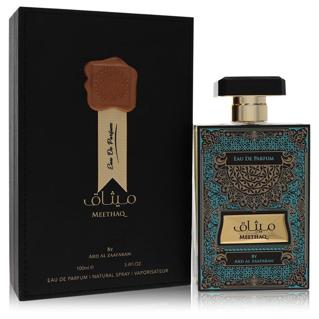 Ard Al Zaafaran Meethaq Eau De Parfum Spray (Unisex) By Al Zaafaran 3.4 oz Eau De Parfum Spray Eau De Parfum Spray (Unisex) unisex fragrance product image