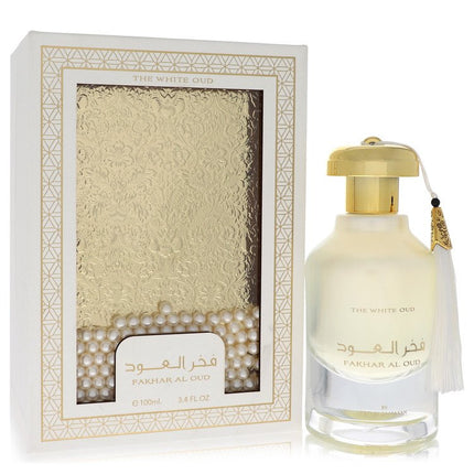 Ard Al Zaafaran Fakhar Al Oud The White Oud Eau De Parfum Spray (Unisex) By Al Zaafaran 3.4 oz Eau De Parfum Spray Eau De Parfum Spray (Unisex) unisex fragrance product image