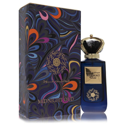 Ard Al Zaafaran Midnight Oud Eau De Parfum Spray (Unisex) By Al Zaafaran 3.4 oz Eau De Parfum Spray Eau De Parfum Spray (Unisex) unisex fragrance product image