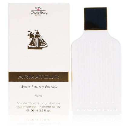 Armateur White Eau De Toilette Spray By Paris Bleu 3.3 oz Eau De Toilette Spray Eau De Toilette Spray for men product image