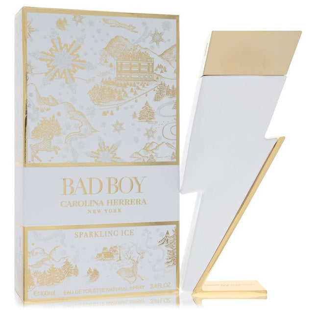 Bad Boy Sparkling Ice Eau De Toilette Spray By Carolina Herrera 3.4 oz Eau De Toilette Spray Eau De Toilette Spray for men product image