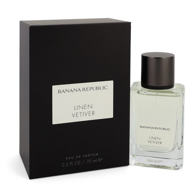 Banana Republic Linen Vetiver Eau De Parfum Spray (Unisex) By Banana Republic 2.5 oz Eau De Parfum Spray Eau De Parfum Spray (Unisex) unisex fragrance product image