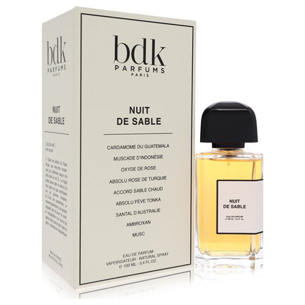 Bdk Nuit De Sable Eau De Parfum Spray (Unisex) By Bdk Parfums 3.4 oz Eau De Parfum Spray Eau De Parfum Spray (Unisex) unisex fragrance product image