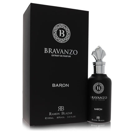 Dumont Bravanzo Baron Extrait De Parfum Spray (Unisex) By Dumont Paris 3.4 oz Extrait De Parfum Spray Extrait De Parfum Spray (Unisex) unisex fragrance product image