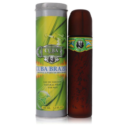 Cuba Brazil Eau De Toilette Spray By Fragluxe 3.4 oz Eau De Toilette Spray Eau De Toilette Spray for men product image